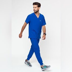 Jaanuu Men's Drawstring Scrub Jogger
